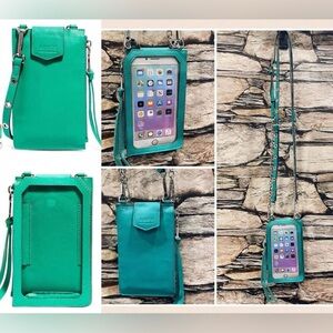 Genuine Leather Phone Case Crossbody Bag